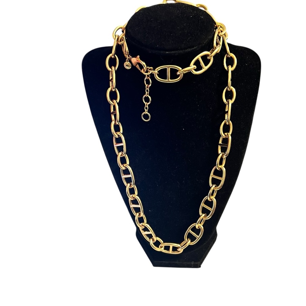 J. Crew Gold Link Necklace